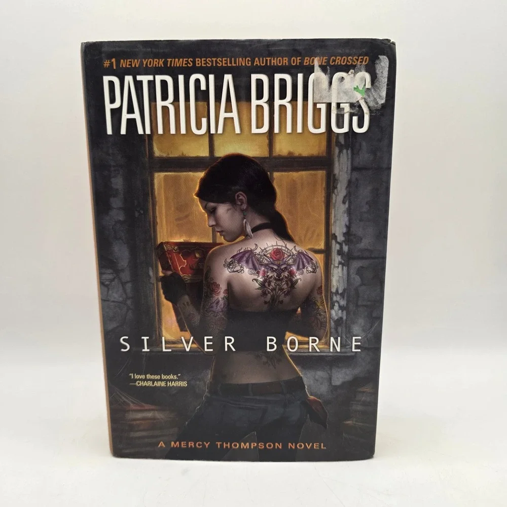 Patricia Briggs Silver Borne Mercy Thompson Urban Fantasy Hardcover 1st Edition